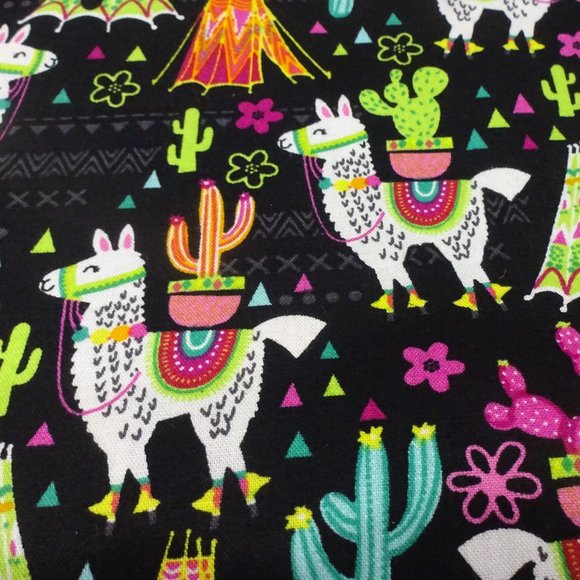 HANDMADE Bedding Awesome Colorful Llamas Tents Handmade Cotton